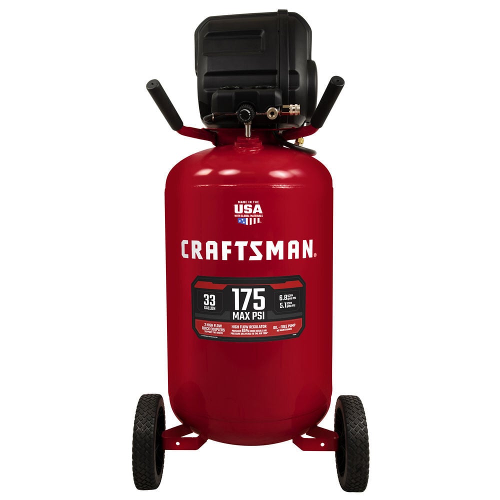 CRAFTSMAN 33 Gallon Air Compressor, large image number 1