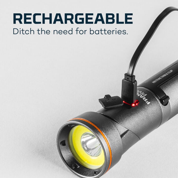 Nebo 300 Lumens Rechargeable LED Dual Work Light & Spot Light, large image number 2
