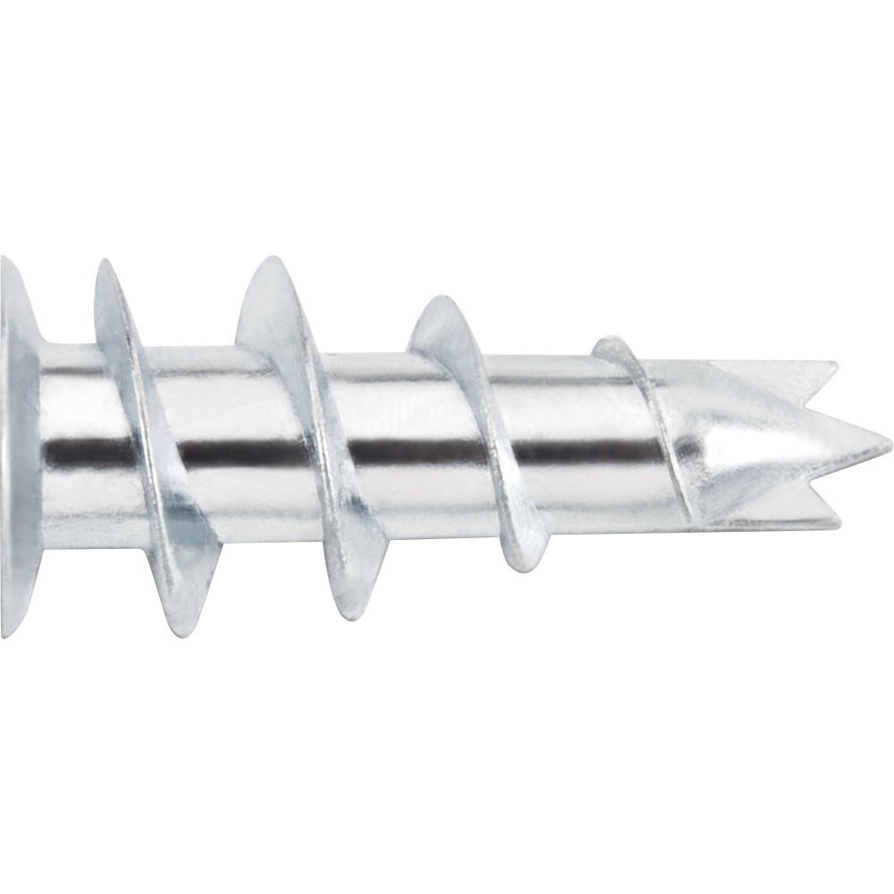 DEWALT Zip-It Zinc Self-Drilling Drywall Anchors with Screws 100 Pieces, large image number 1