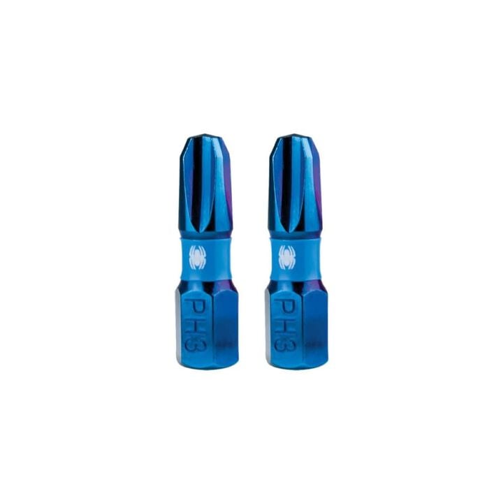 Spyder 1 Inch PH3 Phillips Impact Driver Bit, 2 Pieces