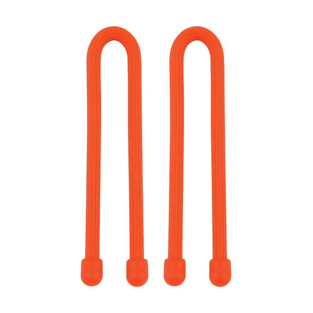 Nite Ize Gear Tie Reusable Rubber Twist Tie 6in 2pk Br. Orange, large image number 4