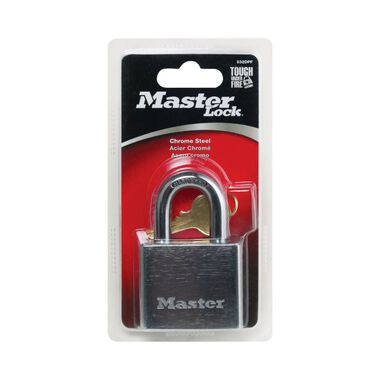 Master Lock Padlock 2in Steel Key Different Dual Ball Bearing, large image number 1