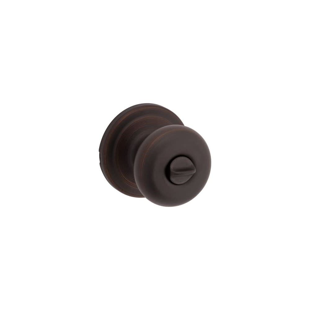 Kwikset Venetian Bronze Bed/Bath Juno Privacy Door Knob – 97300-830