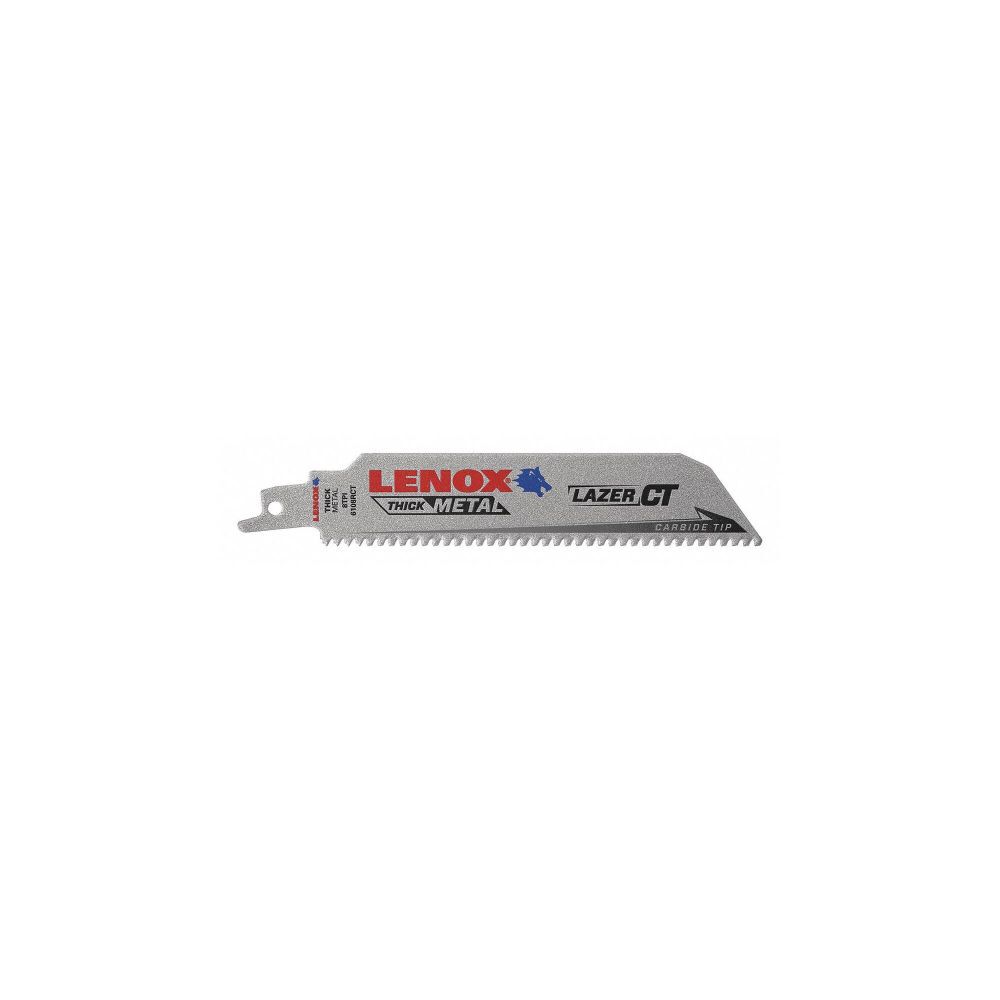 Lenox 6in 8TPI Carbide Tipped Reciprocating Saw Blades, large image number 6