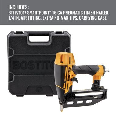 Bostitch 2.5-in x 16-Gauge Clip Head Finishing Pneumatic Nail Gun, large image number 3