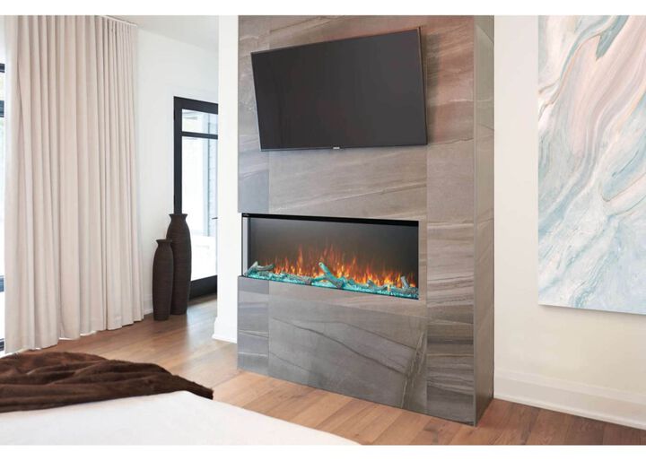 Napoleon Trivista Primis Electric 50 Inch Three-Sided Built-In Fireplace, large image number 7