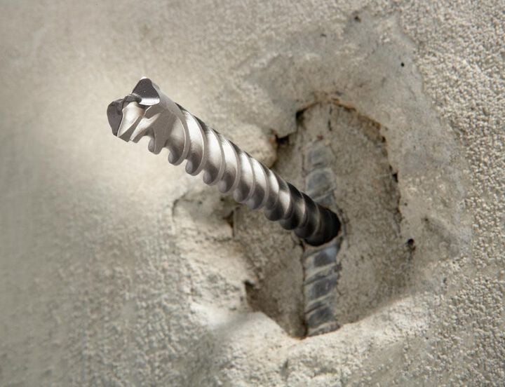 Bosch 1/4in x 4in x 6in SDS plus Bulldog Xtreme Carbide Rotary Hammer Drill Bits 10pc, large image number 3