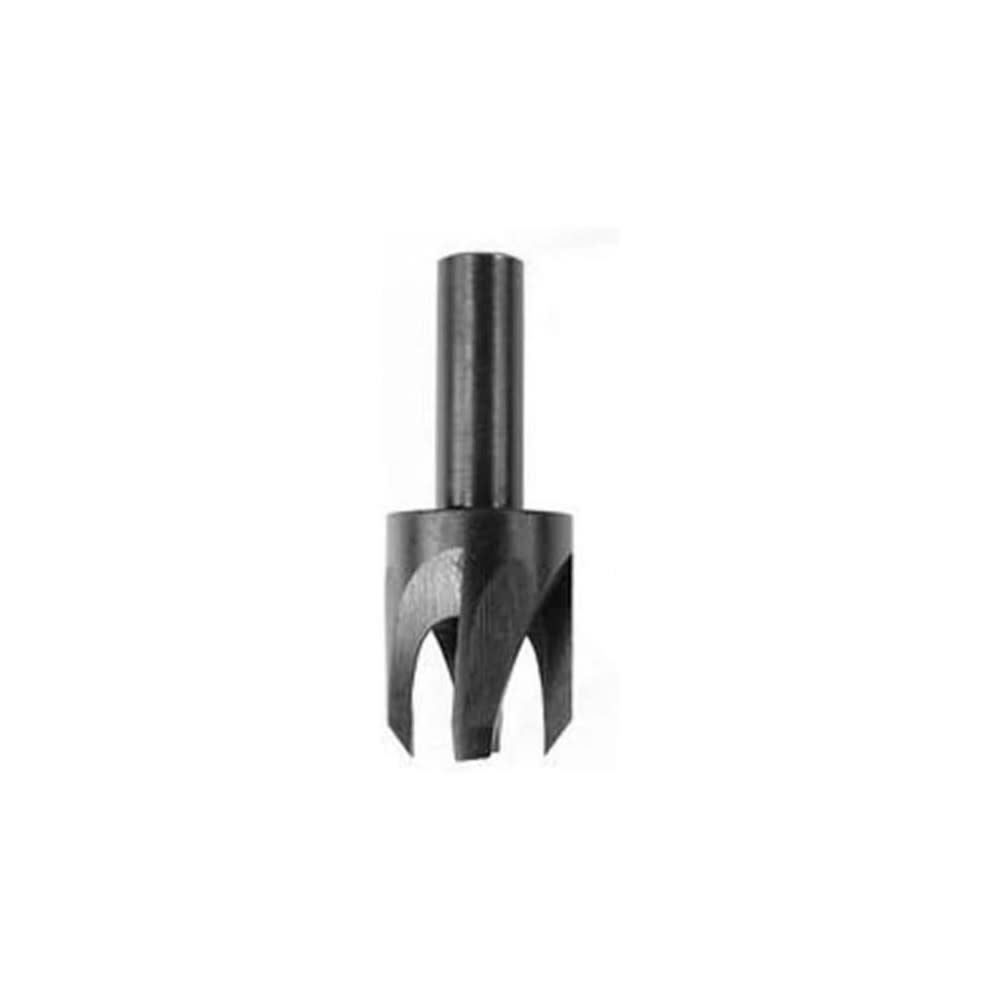 WL Fuller 1in Carbon Steel Standard Type Four Flute Plug Cutter, large image number 2