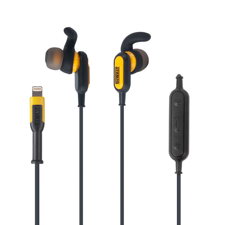 DEWALT Jobsite Earphones for Lightning