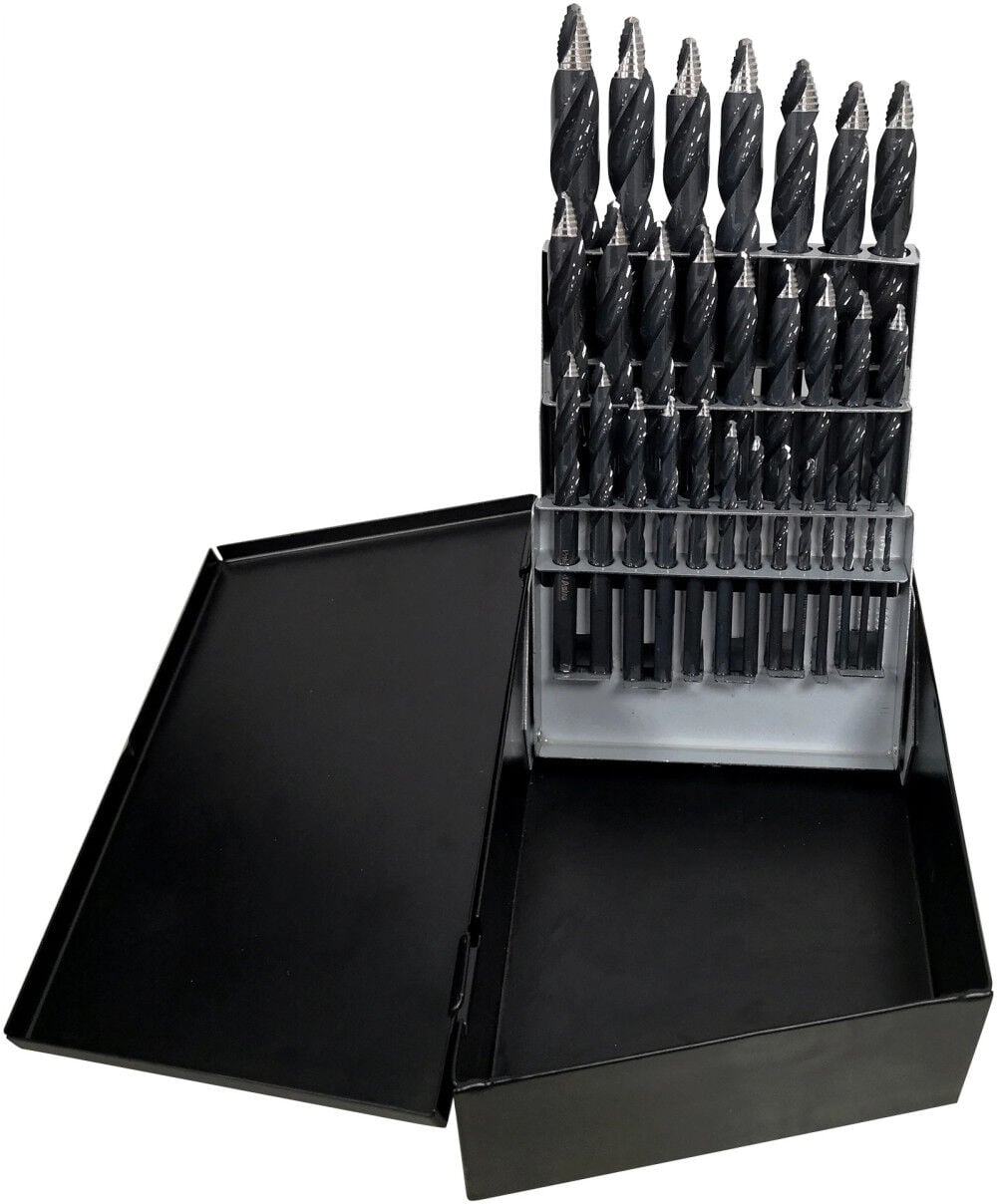 Astro Pneumatic Tools ONYX TurboStep Mechanics Length Drill Bit Set 29 Pieces, large image number 1