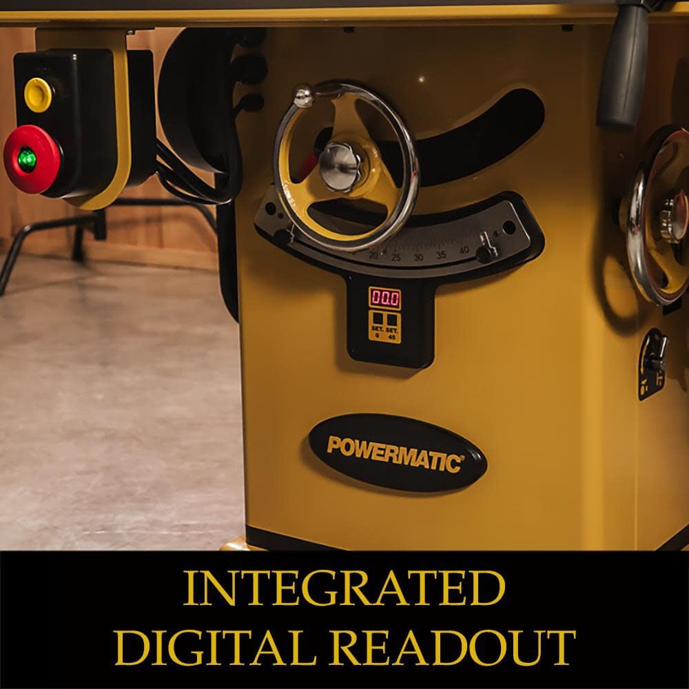 Powermatic PM2000T Table Saw 5HP 1PH 230V 50 RIP RL ARMORGLIDE, large image number 8