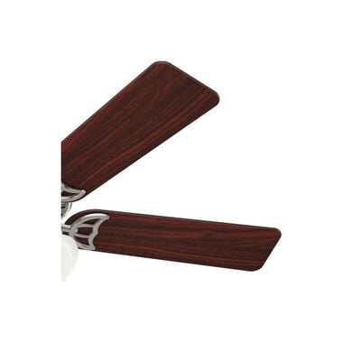 Hunter Fan Studio Series Ceiling Fan 52in Brushed Nickel Cherry, large image number 6