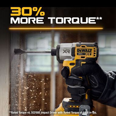 DEWALT 20V MAX XR 1/4in Impact Driver Kit, large image number 5