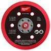 Milwaukee 6 Inch Pressure Sensitive Adhesive Sander Backing Pad  Firm, small image number 1