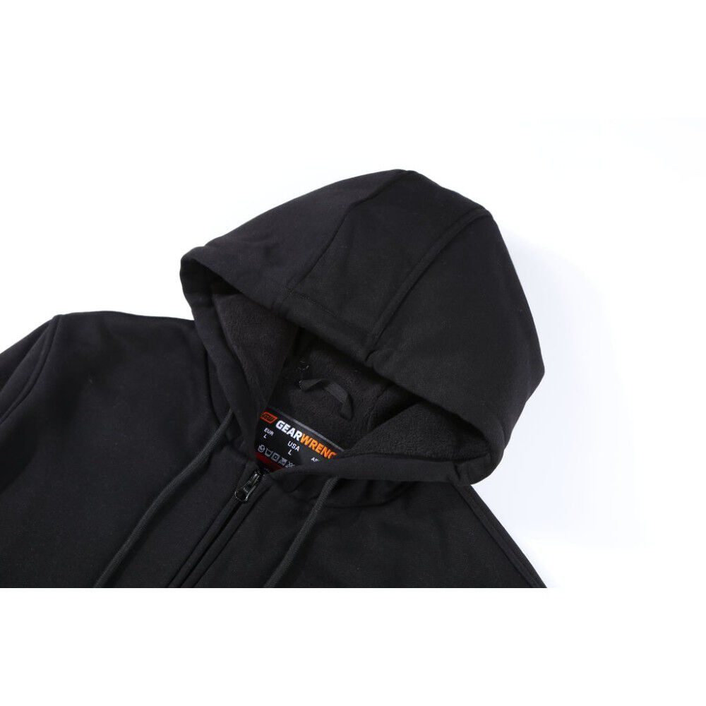 GEARWRENCH Mens Black Heated Full Zip Hoodie Kit Medium GUHF 02A BK04 Acme Tools