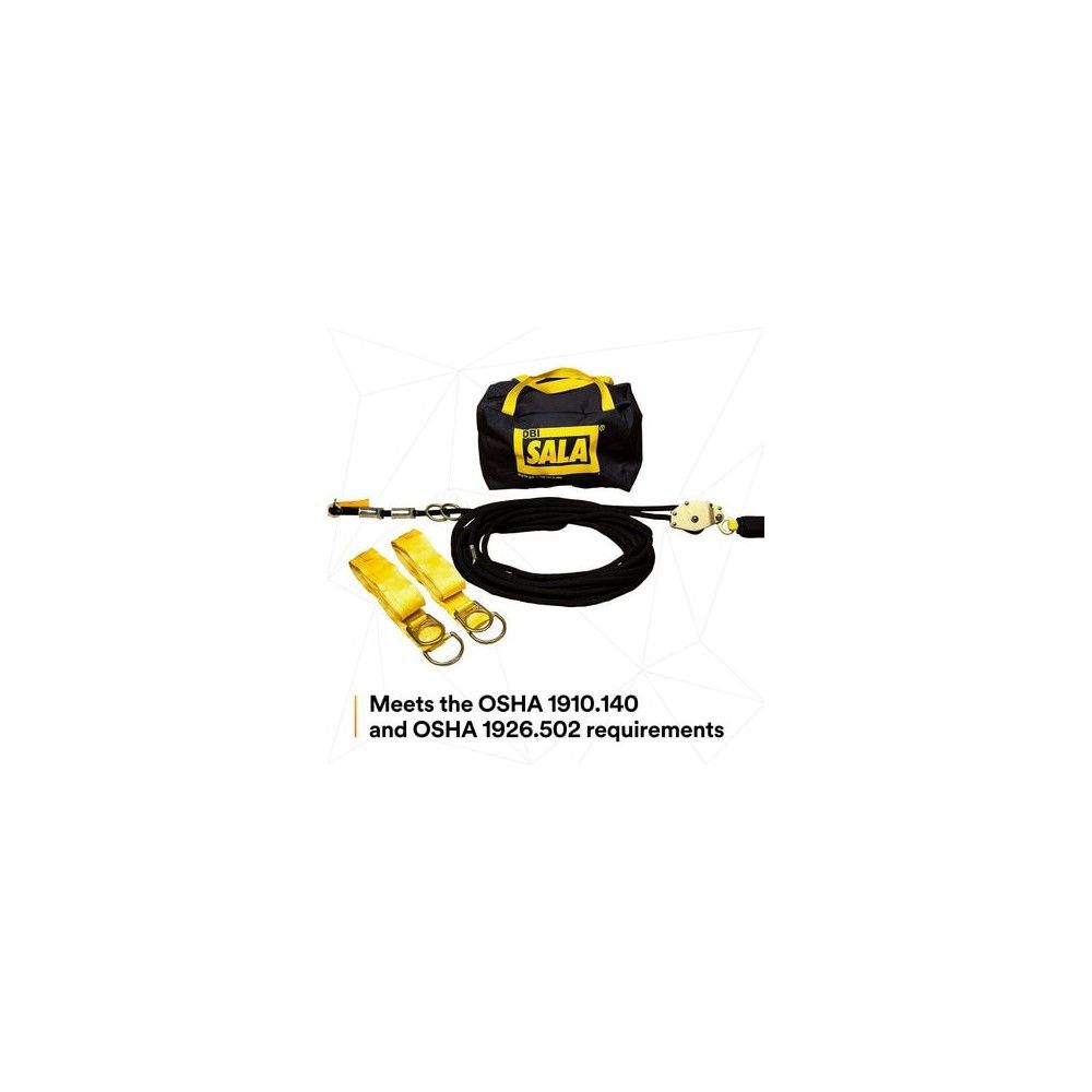 DBI Sala Sayfline 100' Synthetic Horizontal Lifeline System, large image number 7