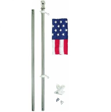 Valley Forge Flag 3 Ft. Width x 5 Ft Height All American United States Flag Kit, large image number 1