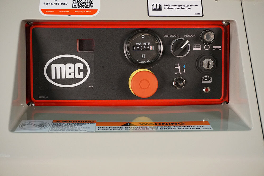 mec 25 Ft. Electric Vertical Mast Lift MME25 from mec Acme Tools