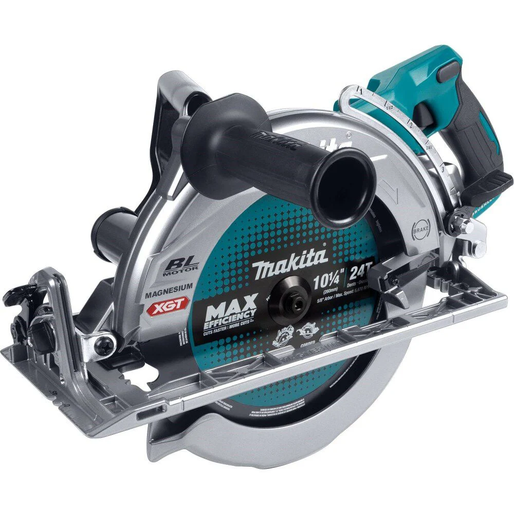 Makita 40V max XGT Circular Saw Rear Handle 10 1/4in (Bare Tool), large image number 1