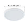 Feit Electric 10.5W 800 Lumens Selectable LED Round Ceiling Downlight White, small image number 2