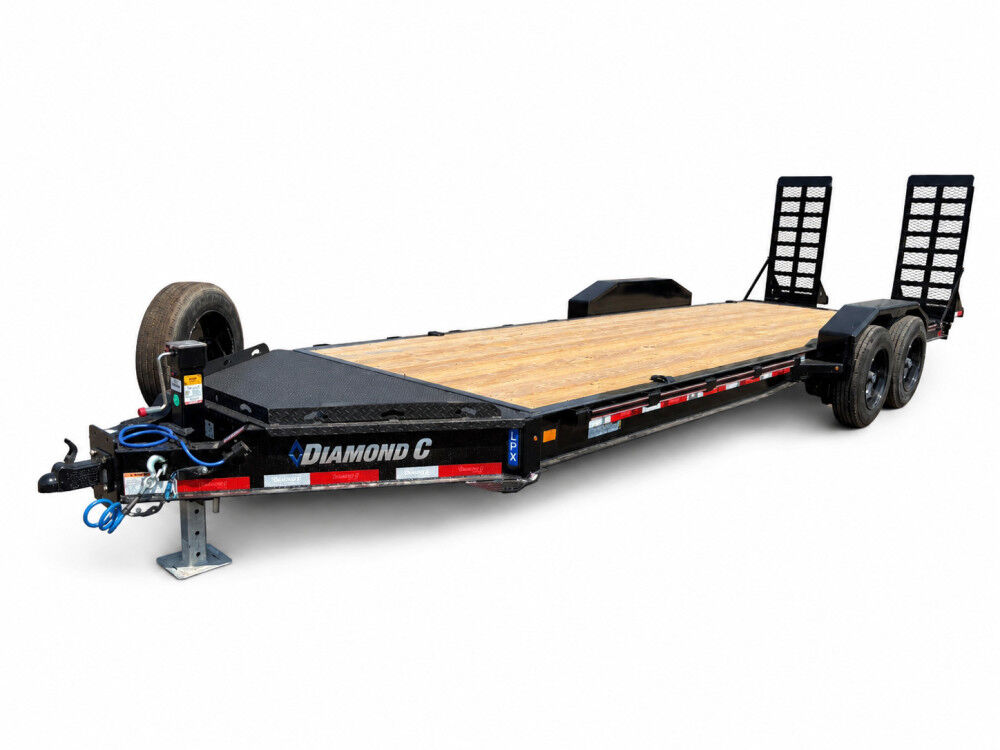 Diamond C LPX 22 Ft x 80 Inch Extreme Duty Tandem Axle Equipment Trailer, large image number 1