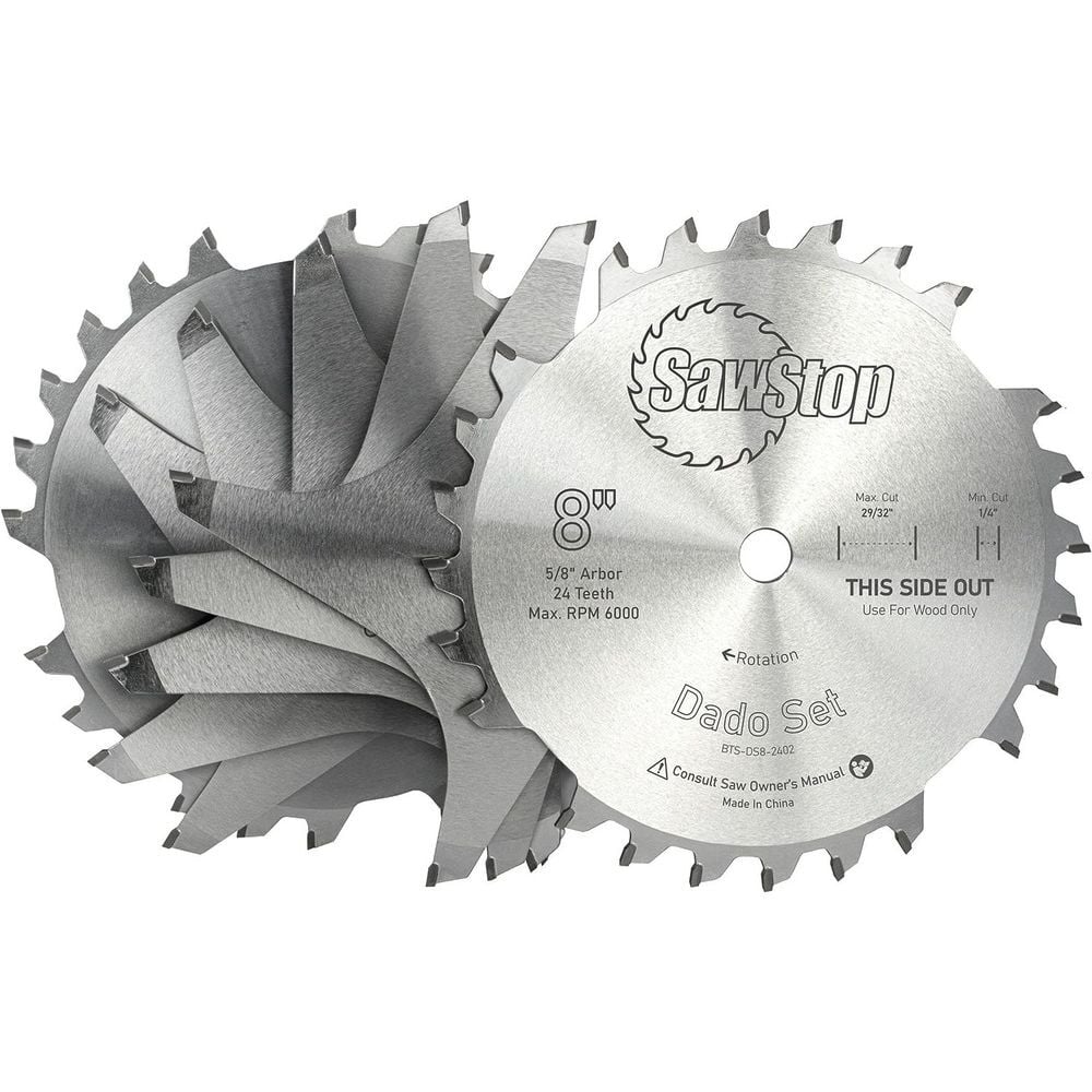 Sawstop Dado Blade Set 8in Premium, large image number 1