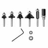Bosch Carbide Tipped Trim & Edging Router Bit Set 6pc, small image number 1