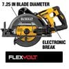 DEWALT 60V MAX 7-1/4 Inch Cordless Saw & 20/60V MAX Li-Ion Battery Bundle, small image number 3