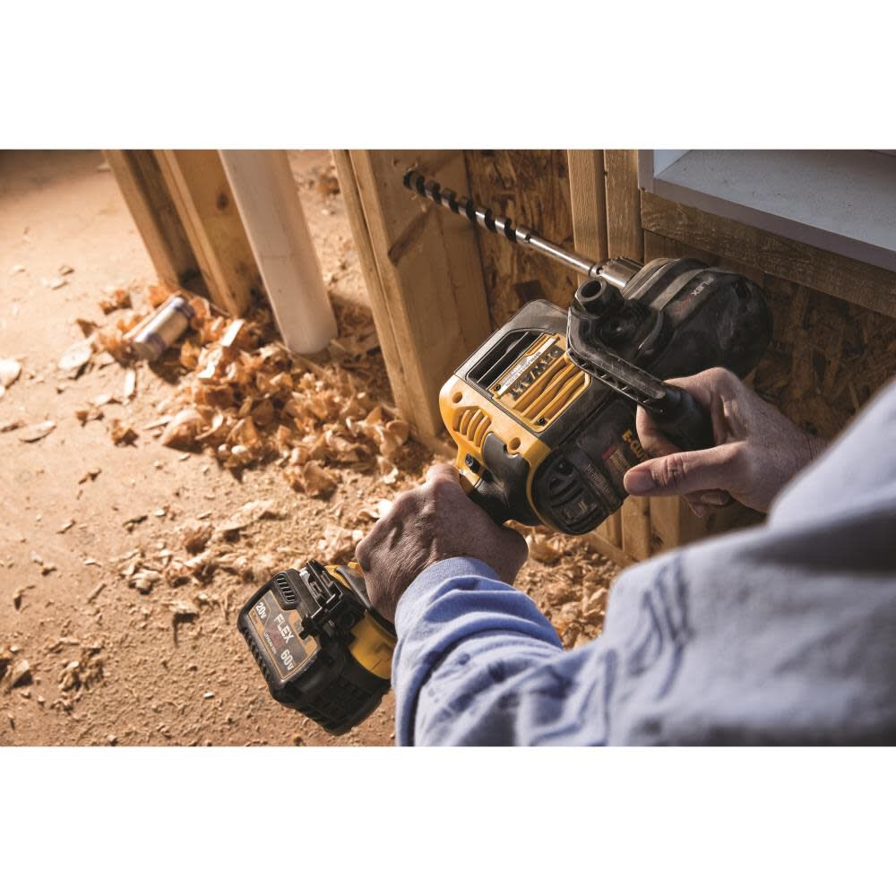 DEWALT FLEXVOLT 60V MAX VSR Stud and Joist Drill Kit with E Clutch