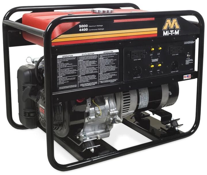 Mi T M 5,000 Watt Gas Powered 49-State Portable Generator