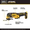 DEWALT ATOMIC 20V MAX Brushless Cordless Oscillating Multi-Tool Kit, small image number 3