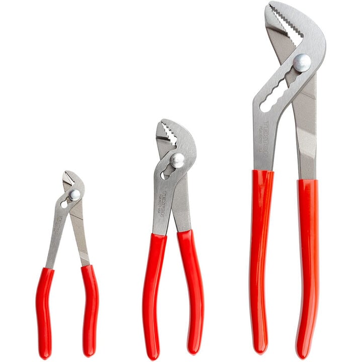 Tekton Angle Nose Slip Joint Pliers Set, 3-Piece (5, 7, 10 Inch)
