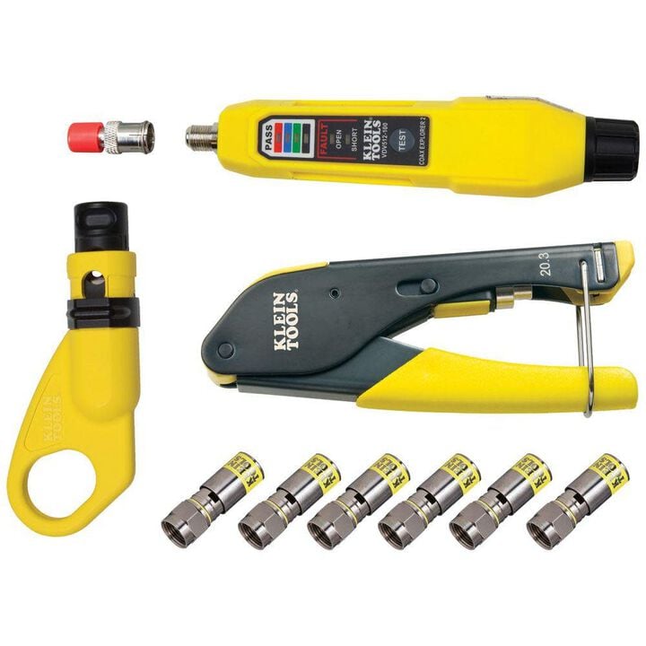 Klein Tools Coax Installation & Test Kit