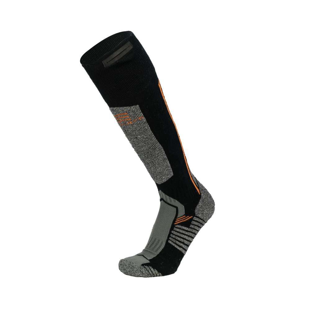 Mobile Warming Pro Compression Heated Ski Socks Unisex Dark Grey Large Mobile Warming Pro Compression Heated Ski Socks Unisex Dark Grey Large
