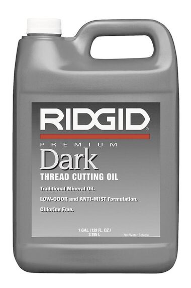 Ridgid Dark Threading Oil 1 gal, large image number 0