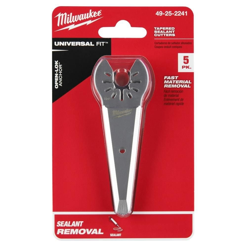 Milwaukee OPEN-LOK TAPERED SEALANT CUTTING BLADE 5PK, large image number 9