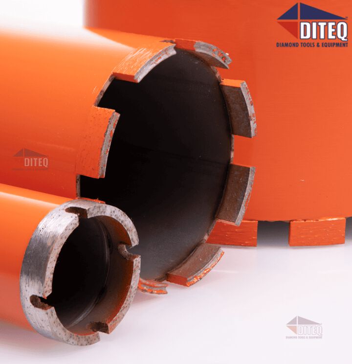 Diteq 10 In. C-52 Wet Diamond Concrete Core Drill Bit, large image number 1