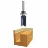 Bosch 1/2in x 1 1/4in Carbide Tipped 2 Flute Top Bearing Straight Trim Bit, small image number 1