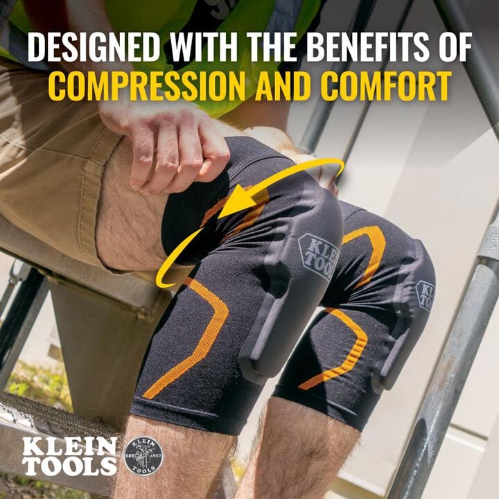 Klein Tools Knee Pad Compression Sleeve, L/XL, large image number 2