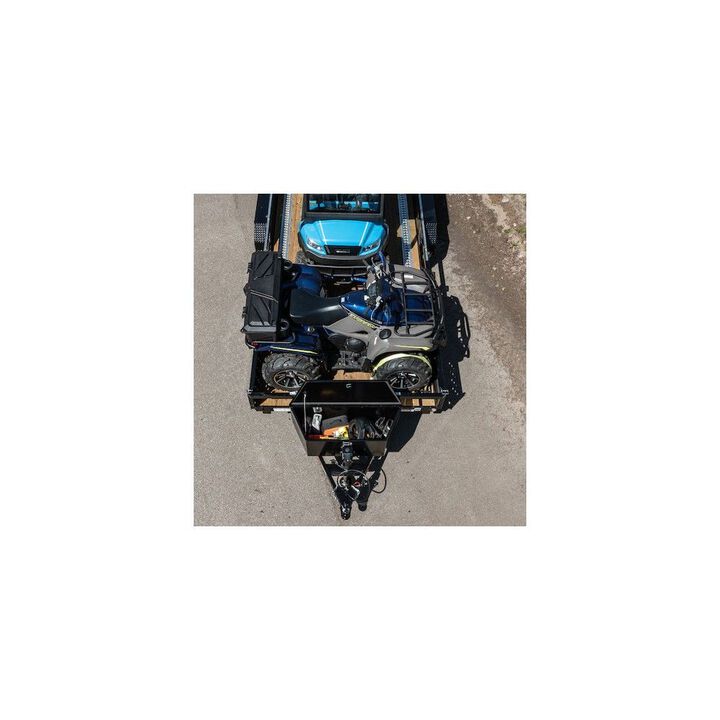 Buyers Products Company 35 Inch Wide Gloss Black Steel Trailer Tongue Truck Box, large image number 16