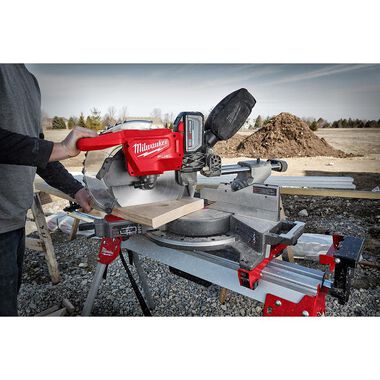 Milwaukee M18 FUEL 12inch Dual Bevel Sliding Compound Miter Saw - Kit, large image number 10