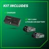 Metabo HPT Promotional 18V Lithium Ion 2.0Ah Batteries with Charge Indicators and Charger Kit, small image number 5