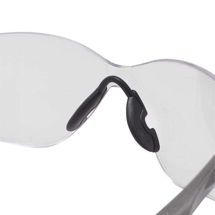 Jackson Safety Glasses Anti Scratch Coating Clear Lens Gunmetal Frame, large image number 3