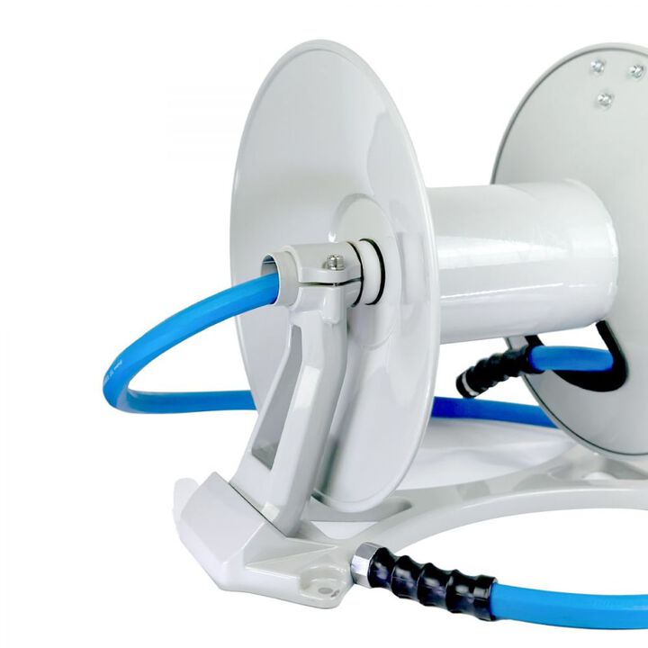 BluBird 5/8 Inch ID x 150 Ft Length Rubber Wall Mounted Manual Hose Reel, large image number 1