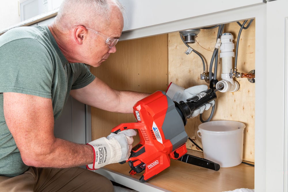 Ridgid K-46 Cordless SinkSnake with 18V 2.5Ah Battery and Charger, large image number 5