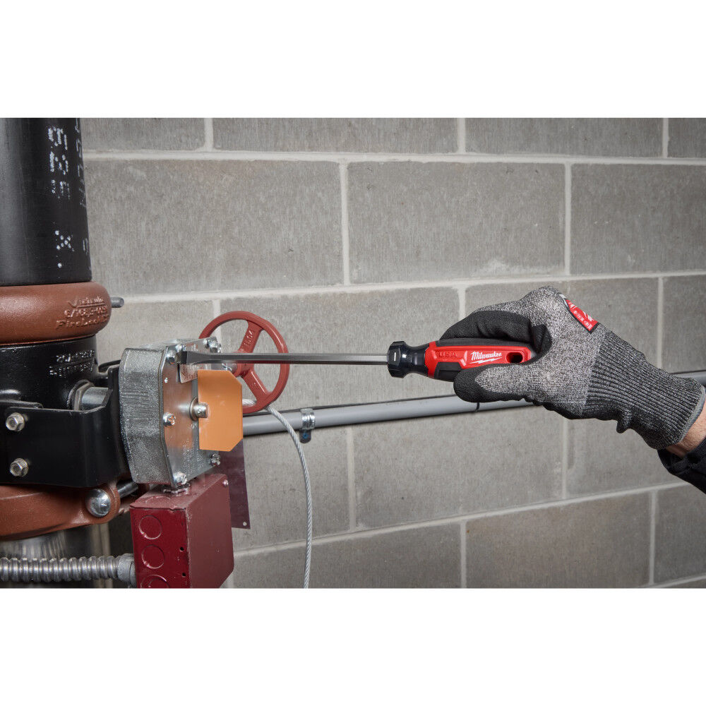 Milwaukee 5/16 Inch Slotted 6 Inch Cushion Grip Screwdriver (USA), large image number 5