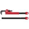 Milwaukee Cheater Pipe Wrench, small