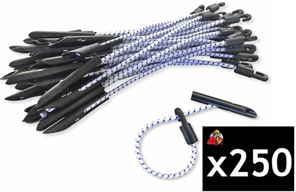 Eagle Industries Elastic Bungee Tie 250 Pieces – ATB000011753