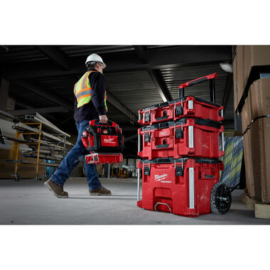 Milwaukee PACKOUT Tool Box Set with NEW Low Handle Rolling Tool Box, large image number 10
