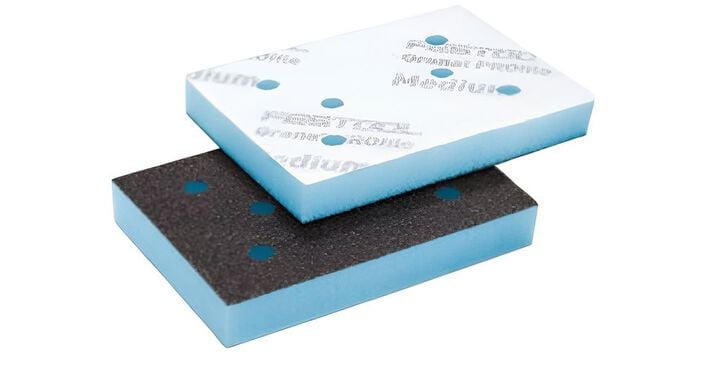 Festool 3 x 4 In. 120-180 Medium Grit Granat Profile Abrasive Sheet, 10 Pieces